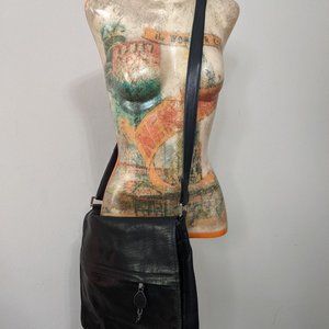 Frye Vintage Leather Messenger Bag